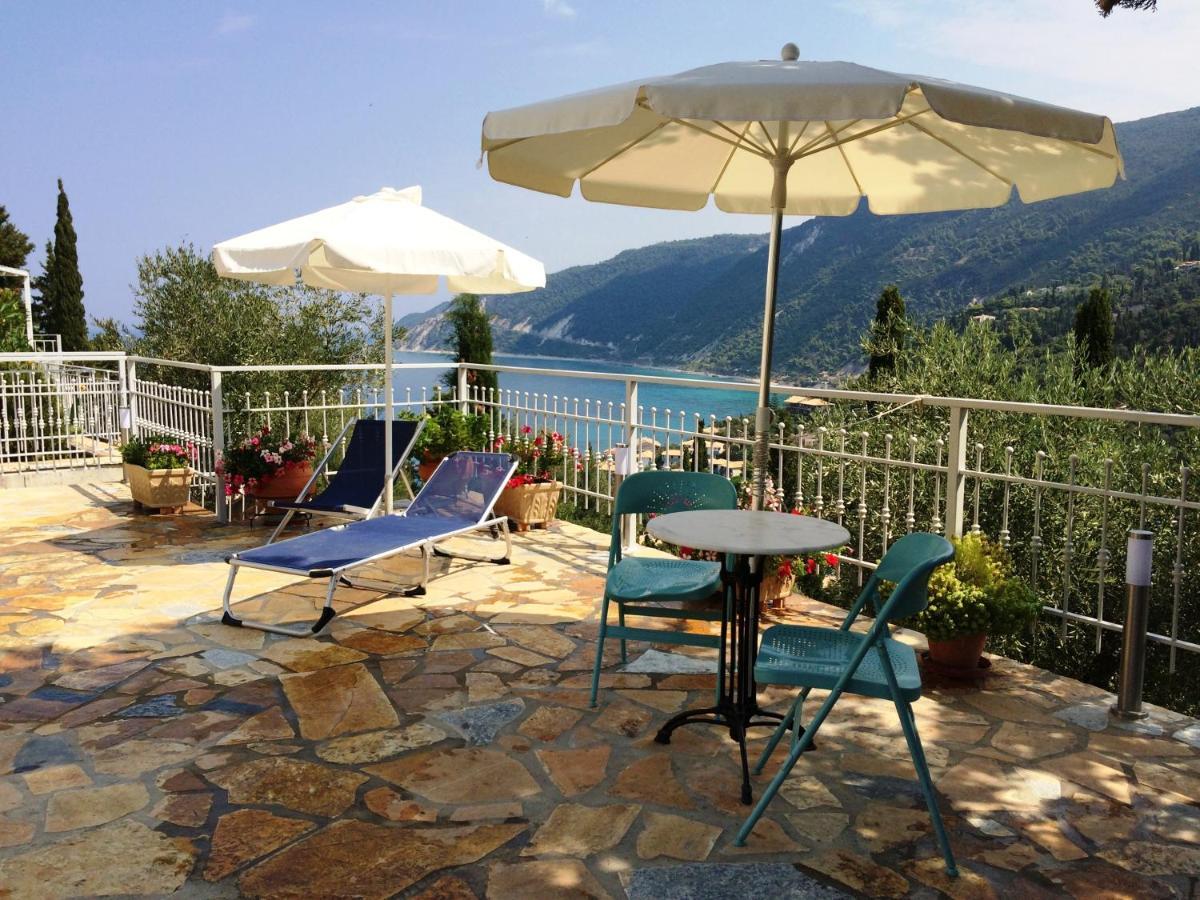 Vila Deep Blue-Apartment Selana Sea View Áyios Nikítas Exteriör bild