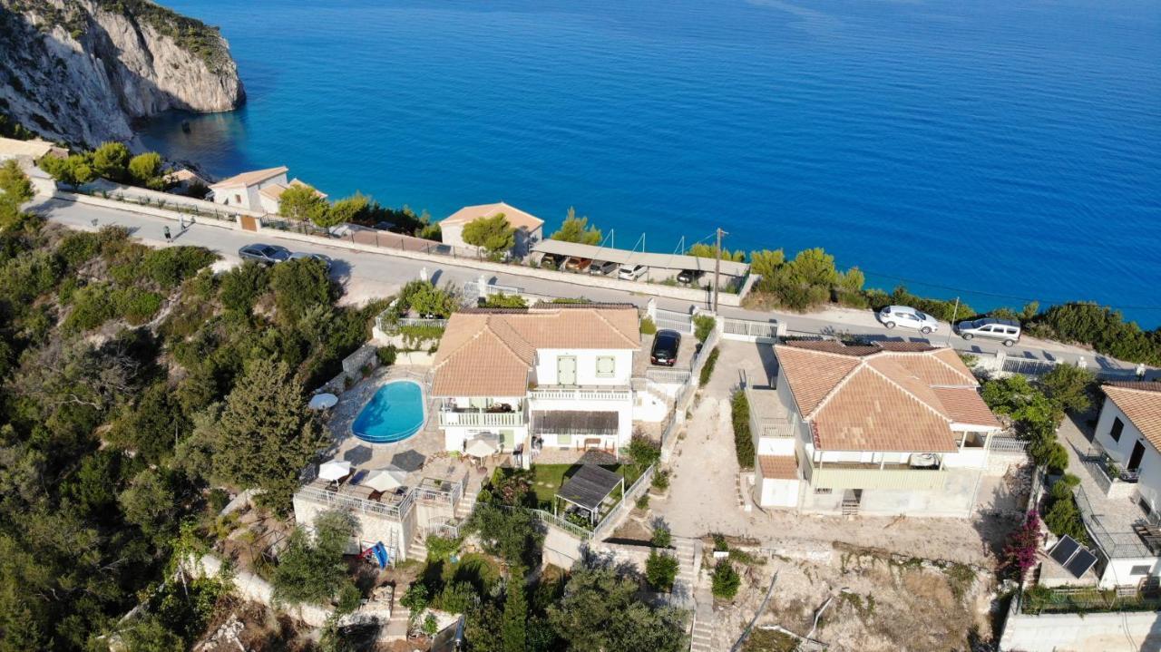 Vila Deep Blue-Apartment Selana Sea View Áyios Nikítas Exteriör bild